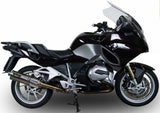 Terminale Di Scarico Con Omologazione Suono Trioval Acciaio - Gpr Compatibile Con Bmw R 1200 Rt (2015-2016)