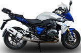 Terminale Di Scarico Con Omologazione Suono Albus Ceramic Alluminio Bianco - Gpr Compatibile Con Bmw R 1200 Rs Lc (2015-2016)