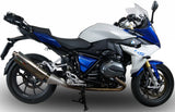 Terminale Di Scarico Con Omologazione Suono Trioval Acciaio - Gpr Compatibile Con Bmw R 1200 Rs Lc (2015-2016)