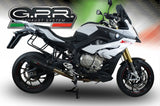 Terminale Di Scarico Con Omologazione Suono Gpe Anniversary Titanio Nero - Gpr Compatibile Con Bmw S 1000 Xr (2015-2016)