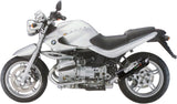 Terminale Di Scarico Con Omologazione Suono Furore Alluminio Nero - Gpr Compatibile Con Bmw R 850 (2003-2007)