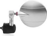 Mirror End Mount Left Universal Ø24,5(21>23) Spy-R Ø80 - Rizoma Compatible With Aprilia
