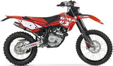 Terminale Di Scarico Con Omologazione Suono Deeptone Acciaio - Gpr Compatibile Con Beta Rr 125 Enduro Lc 4T (2010-2018)