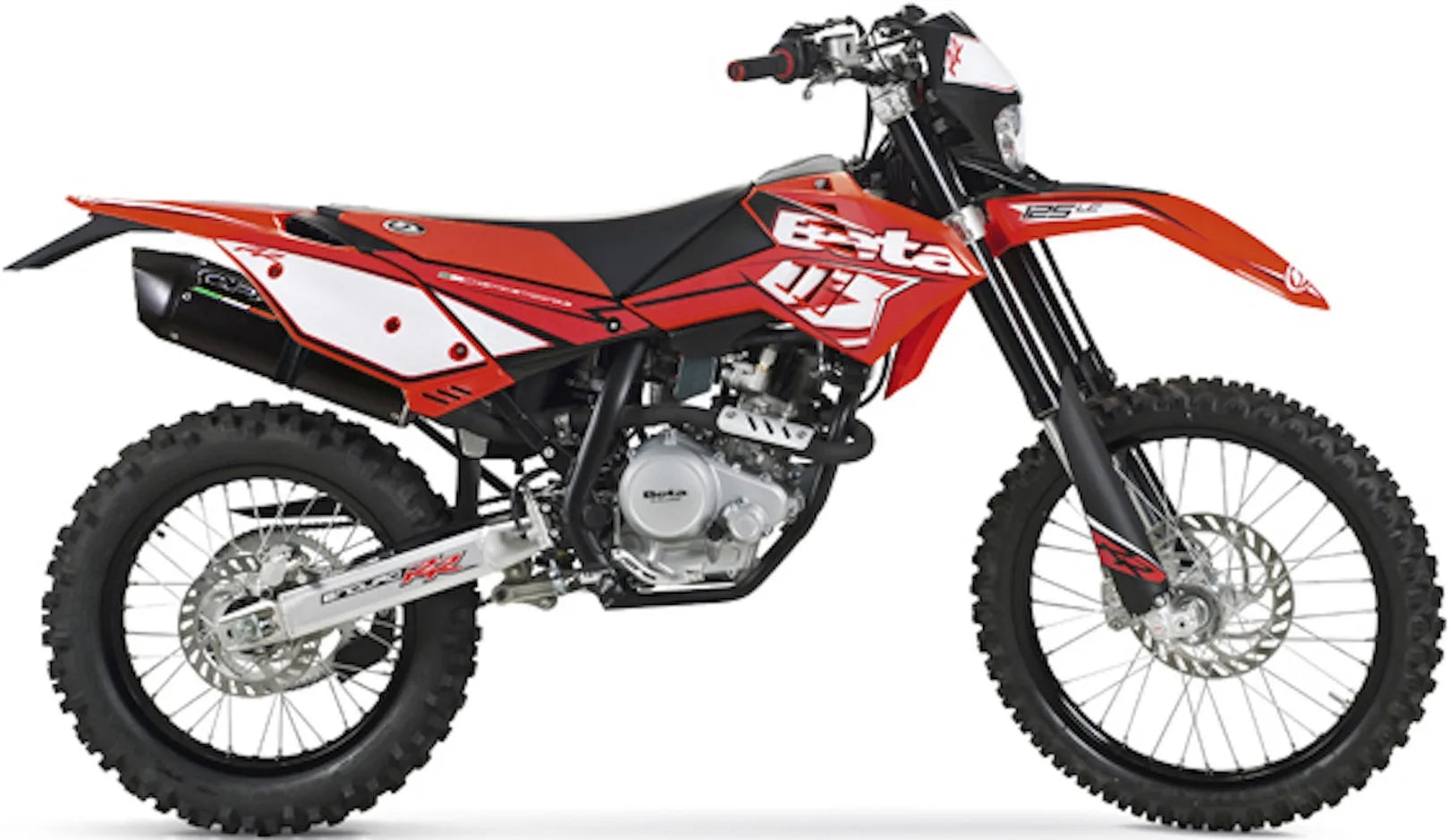 Terminale Di Scarico Con Omologazione Suono Furore Alluminio Nero - Gpr Compatibile Con Beta Rr 125 Enduro Lc 4T (2010-2018)