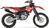 Terminale Di Scarico Con Omologazione Suono Furore Alluminio Nero - Gpr Compatibile Con Beta Rr 125 Enduro Lc 4T (2010-2018)