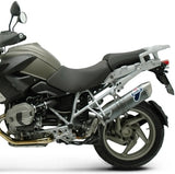 Terminale Di Scarico Con Omologazione Suono Oval Poppy - Termignoni Compatibile Con Bmw R 1200 Gs (2010-2012)