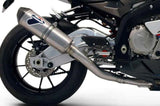 Impianto Di Scarico Completo Senza Omologazione Suono Relevance Titanio Coppa Carbonio - Termignoni Compatibile Con Bmw Hp 4 (2010-2018)
