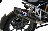 Terminale Di Scarico Con Omologazione Suono Relevance Carbonio Coppa Carbonio - Termignoni Compatibile Con Bmw R 1200 Gs (2013-2016)
