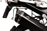 Terminale Di Scarico Con Omologazione Suono Scream Adv Acciaio Inox Nero Coppa Carbonio - Termignoni Compatibile Con Bmw R 1200 Gs (2017-2018)