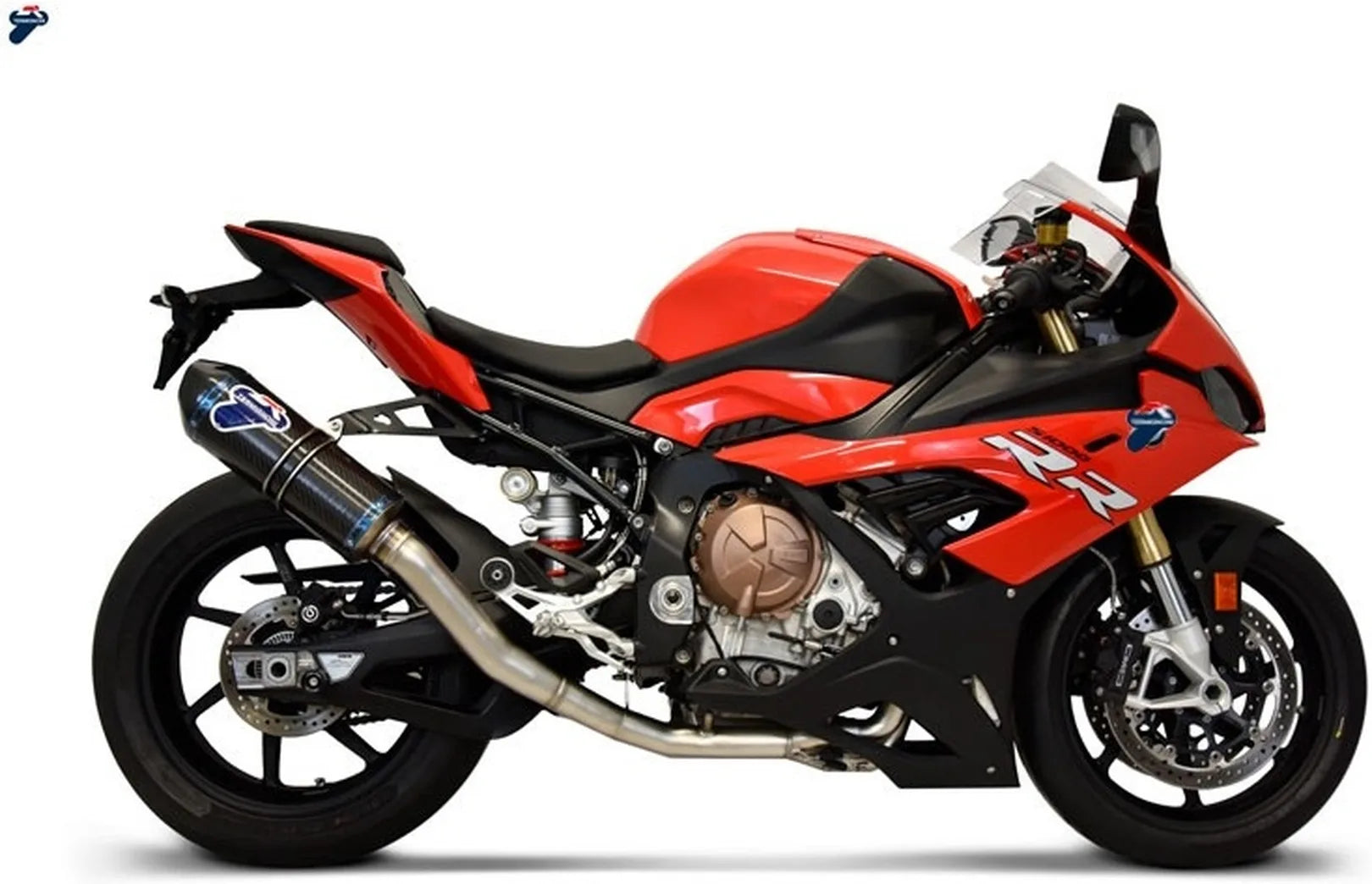 Impianto Di Scarico Completo Senza Omologazione Suono Relevance Carbonio T Coppa Carbonio - Termignoni Compatibile Con Bmw S 1000 Rr (2019-2020)