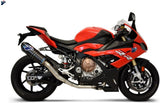 Impianto Di Scarico Completo Senza Omologazione Suono Relevance Carbonio T Coppa Carbonio - Termignoni Compatibile Con Bmw Hp 4 (2019-2020)