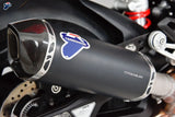 Terminale Di Scarico Con Omologazione Suono Relevance Titanio Nero Coppa Carbonio - Termignoni Compatibile Con Bmw S 1000 Rr (2019-2020)