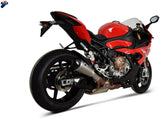 Terminale Di Scarico Con Omologazione Suono Relevance Titanio Coppa Carbonio - Termignoni Compatibile Con Bmw S 1000 Rr (2019-2020)