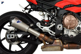 Terminale Di Scarico Con Omologazione Suono Relevance Titanio Coppa Carbonio - Termignoni Compatibile Con Bmw S 1000 Rr (2019-2020)