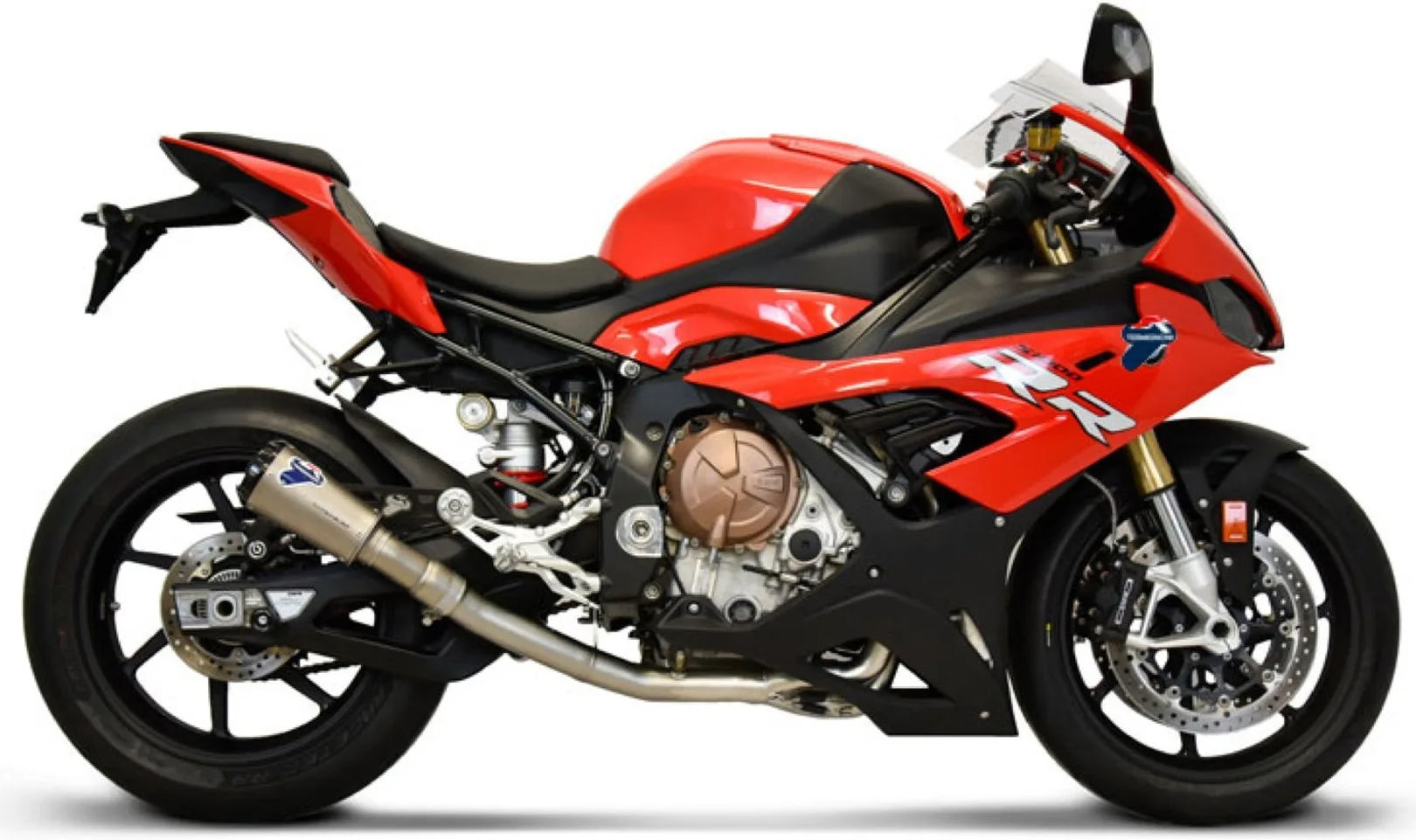 Impianto Di Scarico Completo Senza Omologazione Suono Gp2R-Rht Titanio Coppa Alluminio - Termignoni Compatibile Con Bmw S 1000 Rr (2019-2020)