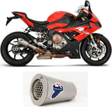 Terminale Di Scarico Senza Omologazione Suono Gp2R-R Acciaio Inox - Termignoni Compatibile Con Bmw S 1000 Rr (2019-2020)