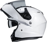 Casco Modulare Per Moto Hjc C91N Advanced Polycarbonate Composite Bianco Perlato Taglia 07 S