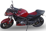 Doppio Terminale Di Scarico Con Omologazione Suono Furore Alluminio Nero - Gpr Compatibile Con Cagiva V-Raptor 1000 (2000-2002)
