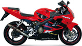 Impianto Di Scarico Completo Catalizzato E Con Omologazione Suono Deeptone Acciaio - Gpr Compatibile Con Honda Cbr 600 F - Sport (2001-2007)