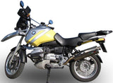 Complete Catalytic Exhaust System With Sound Certification Trioval Stainless Steel - Gpr Compatible With Bmw R 1100 Gs - - Rt (1994-1998)