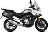 Terminale Di Scarico Catalizzato E Con Omologazione Suono Oval Inox - Mivv Compatibile Con Cfmoto 650 Mt (2021-2024)