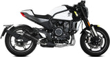 Terminale Di Scarico Con Omologazione Suono Hr-1 Inox Nero - Mivv Compatibile Con Cfmoto 700 Cl-X (2023-2024)
