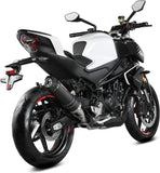 Terminale Di Scarico Con Omologazione Suono Gp Carbonio - Mivv Compatibile Con Cfmoto 450 Nk (2023-2024)