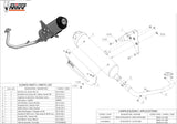Impianto Di Scarico Completo Non Catalizzato E Con Omologazione Suono Urban Inox - Mivv Compatibile Con Honda Sh 300 (2007-2014)