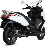 Complete Catalytic Exhaust System With Sound Certification Urban Stainless Steel - Mivv Compatible With Kymco Downtown 350 (2015-2016)