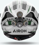 Casco Integrale Per Moto Airoh Connor - Cnal17 Thermoplastic Hrt Gloss Alligator Taglia Xl