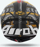 Casco Integrale Per Moto Airoh Connor - Cns17 Thermoplastic Hrt Matto Samurai Taglia Xxl
