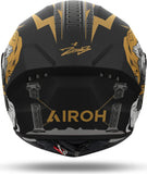 Casco Integrale Per Moto Airoh Connor - Cnz35 Thermoplastic Hrt Matto Zeus Taglia L