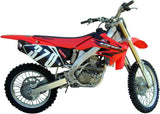 Impianto Di Scarico Completo Non Catalizzato E Con Omologazione Suono Furore Alluminio Nero - Gpr Compatibile Con Honda Crf 250 R (2006-2009)
