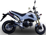 Impianto Di Scarico Completo Catalizzato E Con Omologazione Suono Deeptone Acciaio - Gpr Compatibile Con Honda Msx 125 Grom (2013-2017)