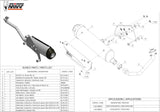 Impianto Di Scarico Completo Catalizzato E Con Omologazione Suono Urban Inox - Mivv Compatibile Con Suzuki Uh 150 Burgman (2002-2006)
