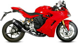 Terminale Di Scarico Catalizzato E Con Omologazione Suono Delta Race Carbonio Carbonio - Mivv Compatibile Con Ducati Supersport 939 - S (2017-2020)