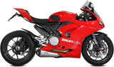 Terminale Di Scarico Non Catalizzato E Con Omologazione Suono Delta Race Inox Carbonio - Mivv Compatibile Con Ducati Streetfighter V2 (2022-2024)