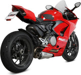 Terminale Di Scarico Non Catalizzato E Con Omologazione Suono Delta Race Inox Carbonio - Mivv Compatibile Con Ducati Streetfighter V2 (2022-2024)