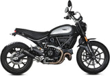 Terminale Di Scarico Catalizzato E Con Omologazione Suono X-M1 Inox Nero - Mivv Compatibile Con Ducati Scrambler 800 Icon (2021-2022)