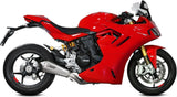 Terminale Di Scarico Catalizzato E Con Omologazione Suono Delta Race Inox Carbonio - Mivv Compatibile Con Ducati Supersport 950 - S (2021-2024)