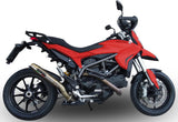 Terminale Di Scarico Con Omologazione Suono Deeptone Acciaio - Gpr Compatibile Con Ducati Hyperstrada 821 (2013-2016)