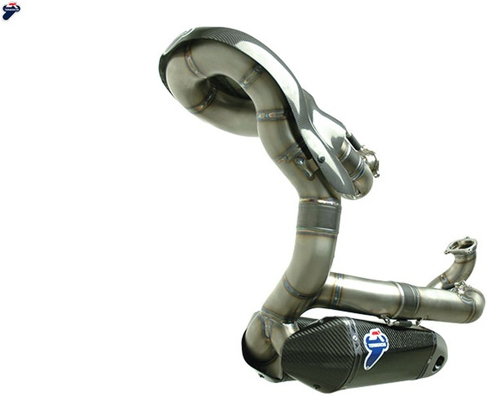 Complete Exhaust System Without Catalytic Converter And Without Sound Certification Carbon T - Termignoni Compatible With Ducati Panigale 959 (2012-2018)
