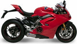 Doppio Terminale Di Scarico Senza Omologazione Suono Titanio Coppa Alluminio - Termignoni Compatibile Con Ducati Panigale V4 R (2018-2021)
