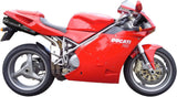 Doppio Terminale Di Scarico Con Omologazione Suono Furore Alluminio Nero - Gpr Compatibile Con Ducati 748 - S - Sp - Sps - R - Rs (1995-2002)