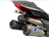 Impianto Di Scarico Completo Senza Omologazione Suono Sbk Replica Full Titanio Coppa Carbonio - Termignoni Compatibile Con Ducati Streetfighter V4 (2018-2022)