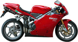 Terminale Di Scarico Con Omologazione Suono Furore Alluminio Nero - Gpr Compatibile Con Ducati 998 - R - Fe (2001-2004)