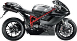 Doppio Terminale Di Scarico Con Omologazione Suono Furore Alluminio Nero - Gpr Compatibile Con Ducati 848 (2007-2013)