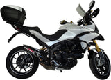 Terminale Di Scarico Catalizzato E Con Omologazione Suono Deeptone Acciaio - Gpr Compatibile Con Ducati Multistrada 1200 (2010-2014)