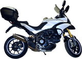 Terminale Di Scarico Catalizzato E Con Omologazione Suono Trioval Acciaio - Gpr Compatibile Con Ducati Multistrada 1200 (2010-2014)