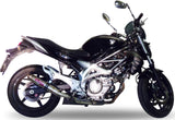Terminale Di Scarico Con Omologazione Suono Deeptone Acciaio - Gpr Compatibile Con Suzuki Gladius 650 (2008-2015)